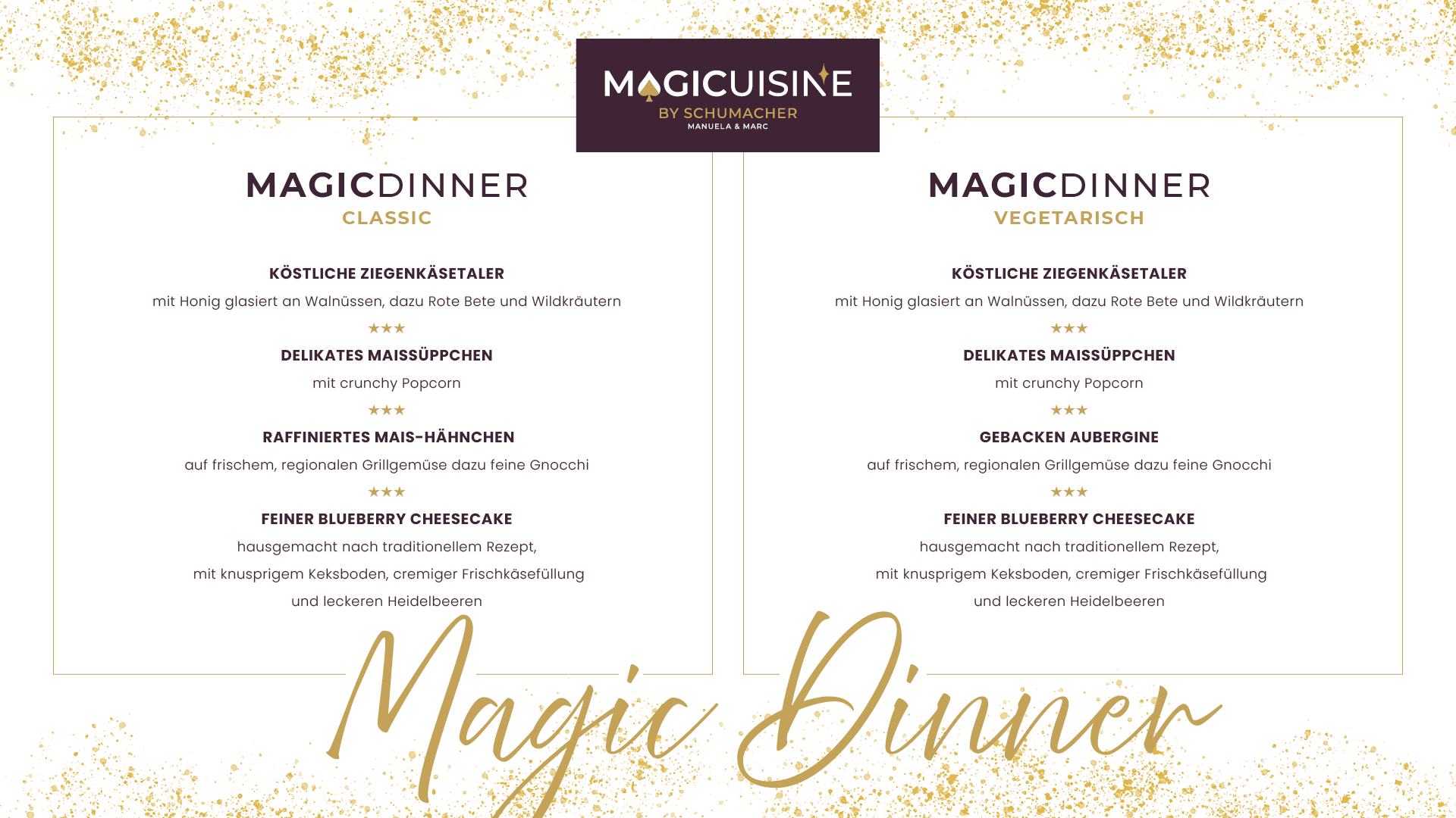 MAGIC DINNER
